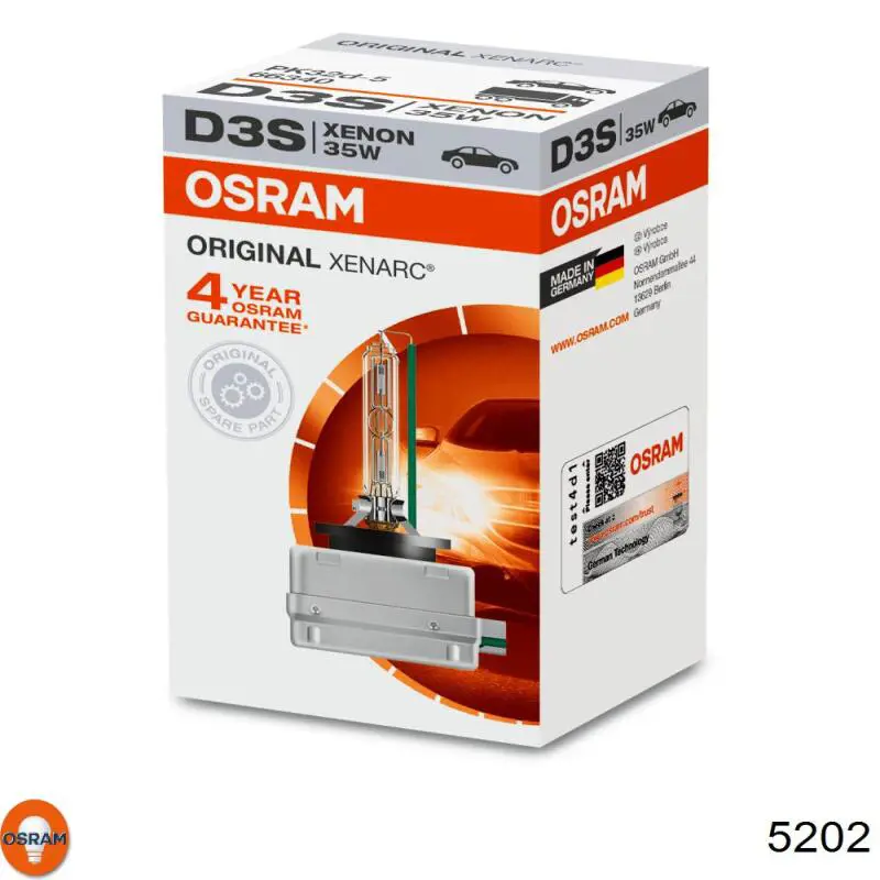 Лампочка 5202 Osram