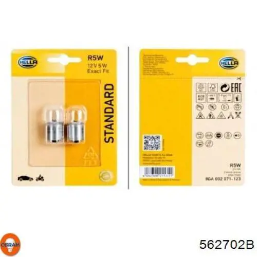 Лампочка 562702B Osram