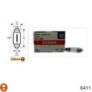 Лампочка плафону освітлення салону/кабіни Osram 6411 ціна, від 0.70 USD