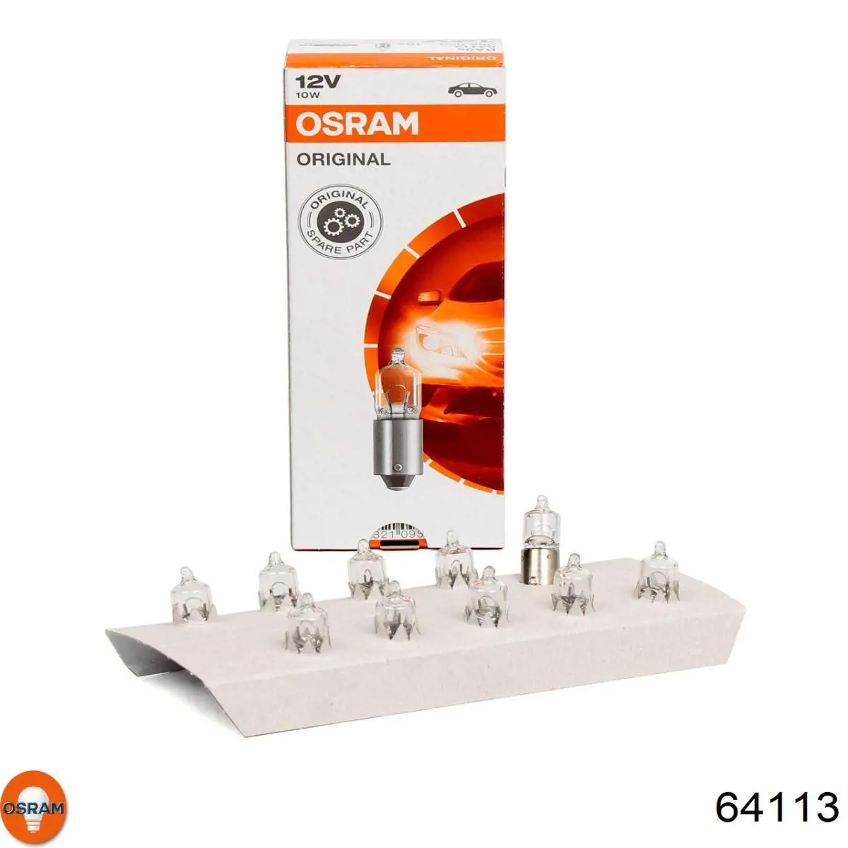Лампочка плафону освітлення салону/кабіни Osram 64113 ціна, від 4.99 USD