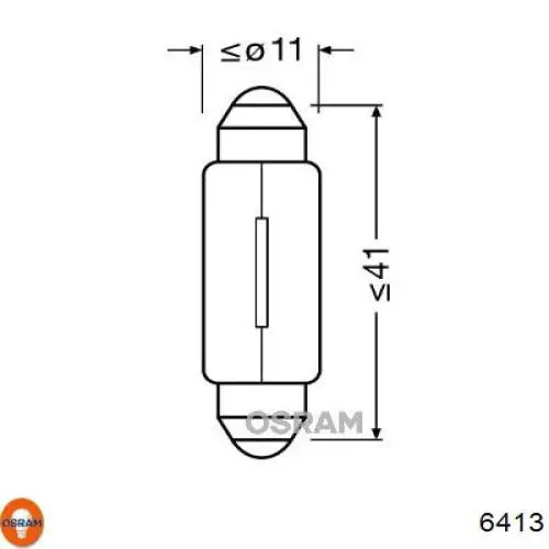 Лампа Osram 6413