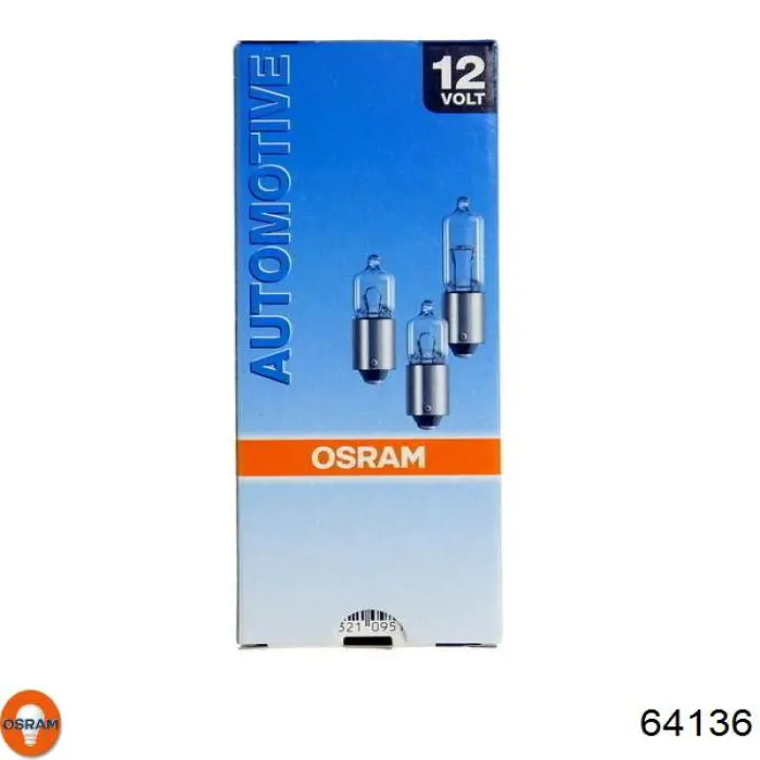 Лампа протитуманної фари Osram 64136 ціна, від 5.46 USD
