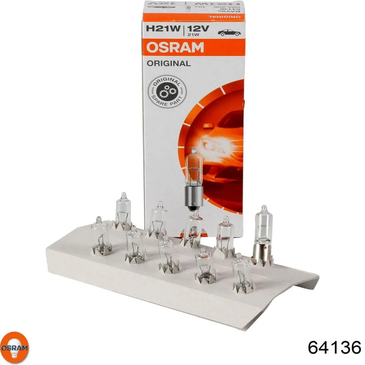 Лампочка протитуманної фари 64136 Osram