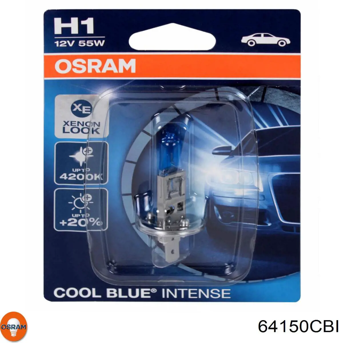 Лампочка галогенна 64150CBI Osram