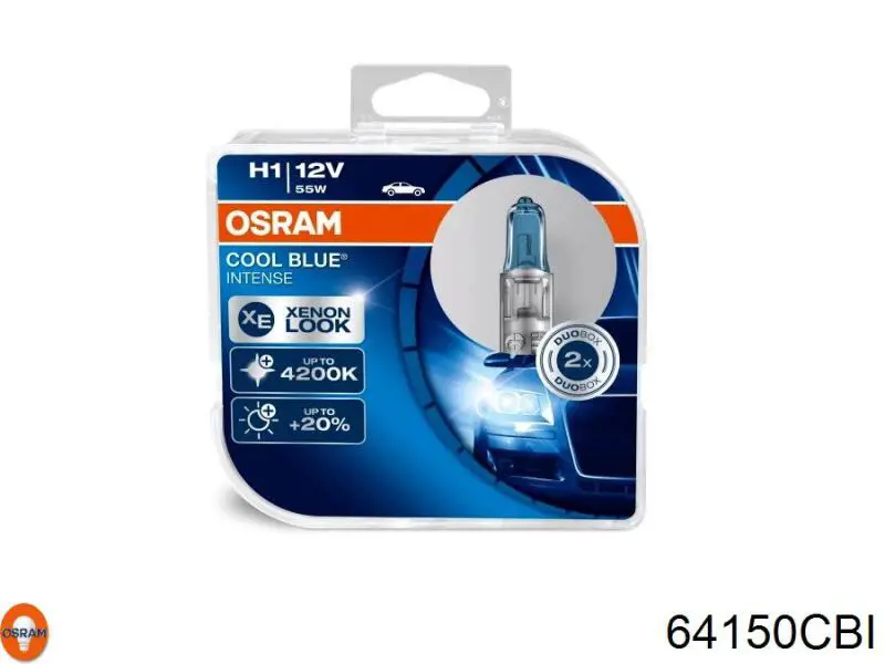 64150CBI Osram Лампочка галогенна