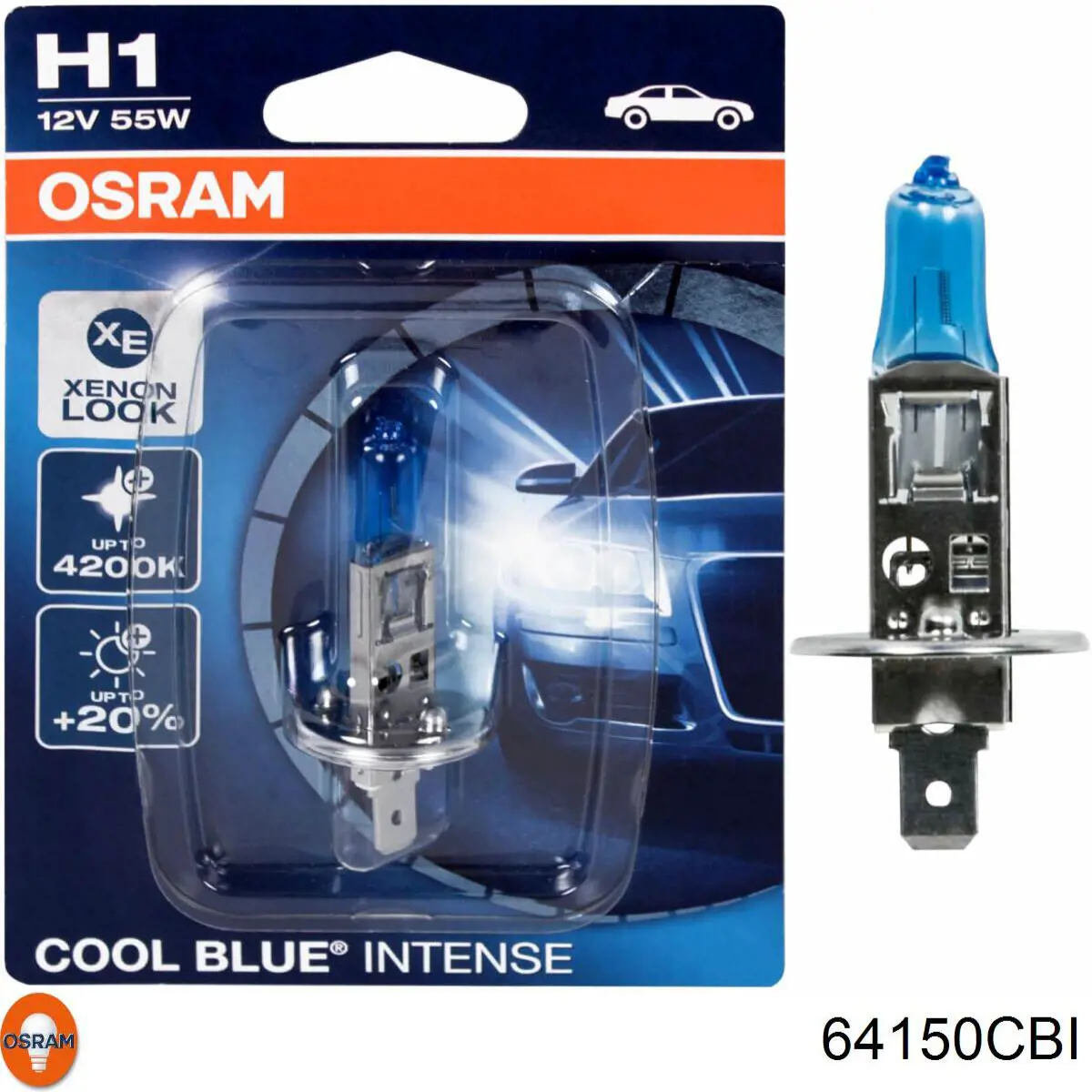 Лампочка галогенна Osram 64150CBI
