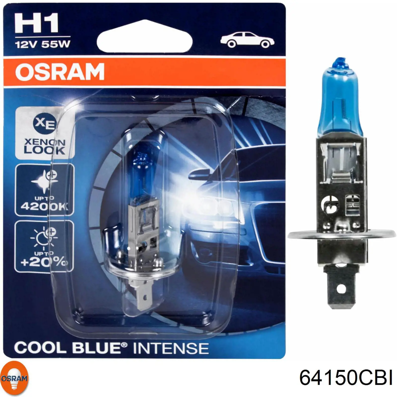 Купити 64150CBI Osram Лампочка галогенна