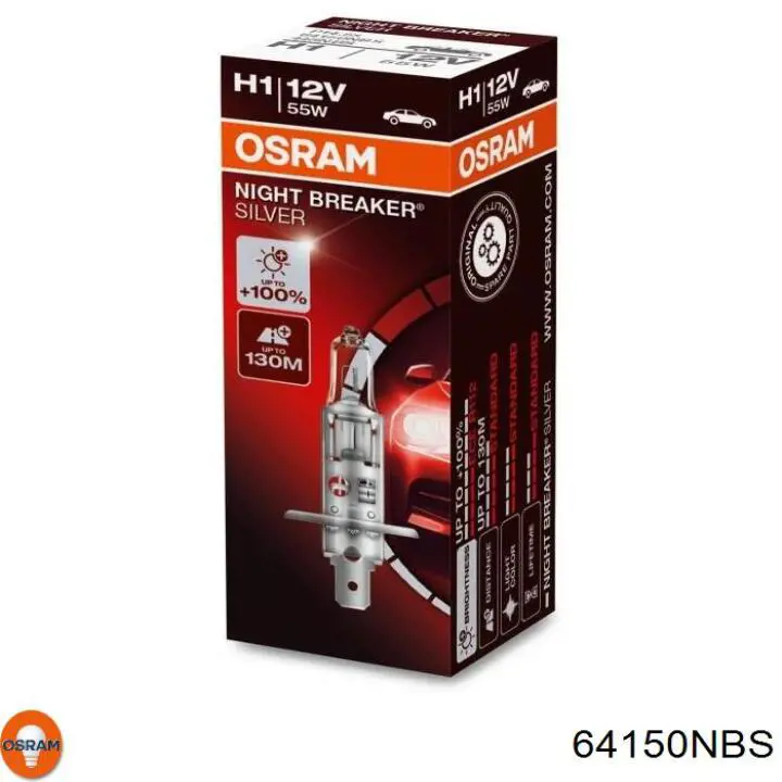 Лампочка галогенна Osram 64150NBS