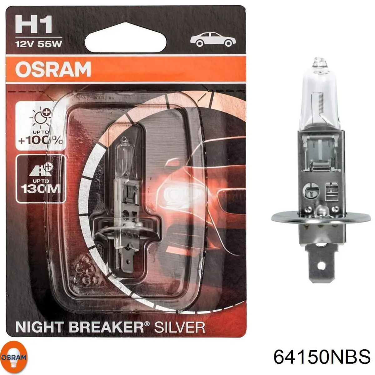 64150NBS Osram Лампочка галогенна