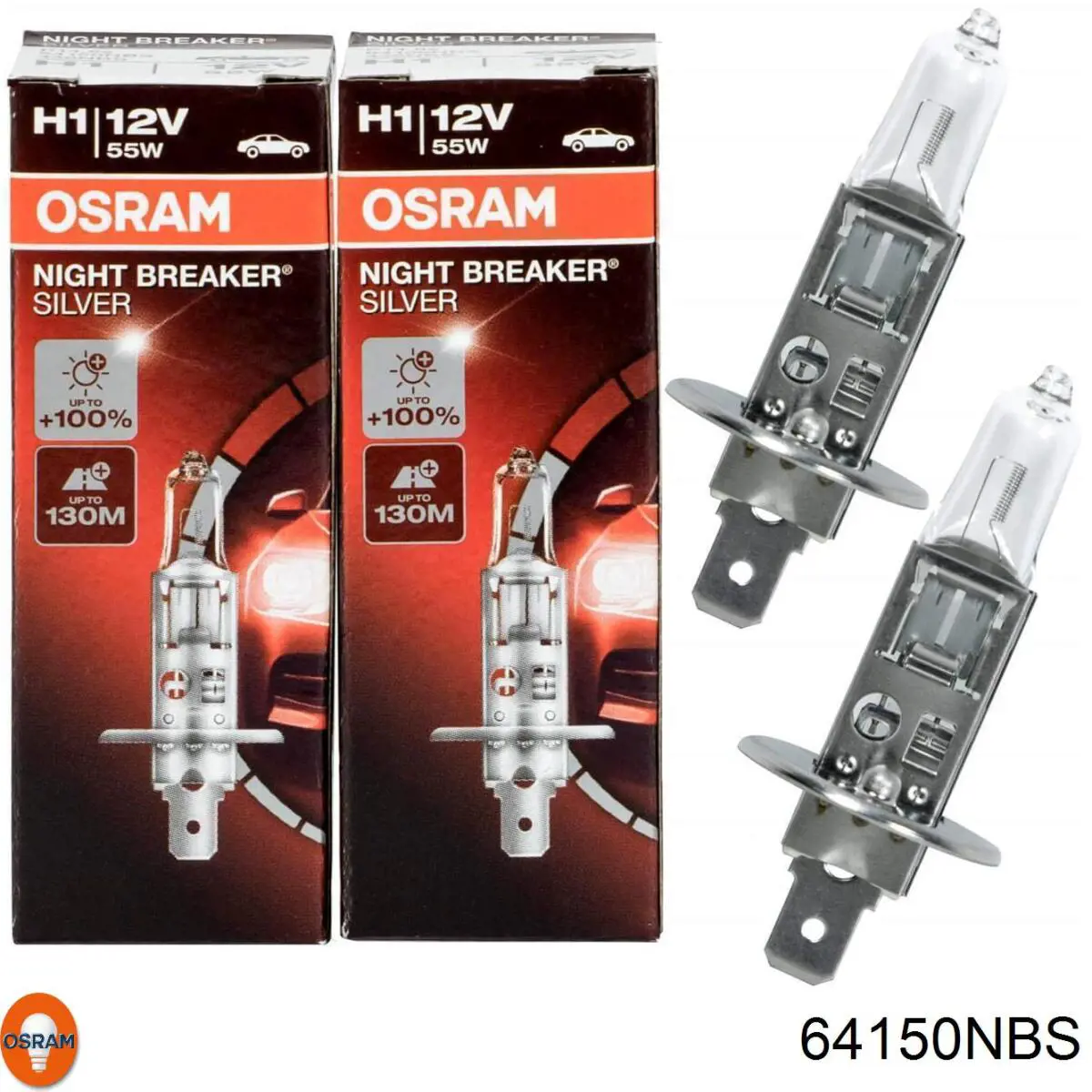 Лампочка галогенна Osram 64150NBS ціна, від 3.74 USD