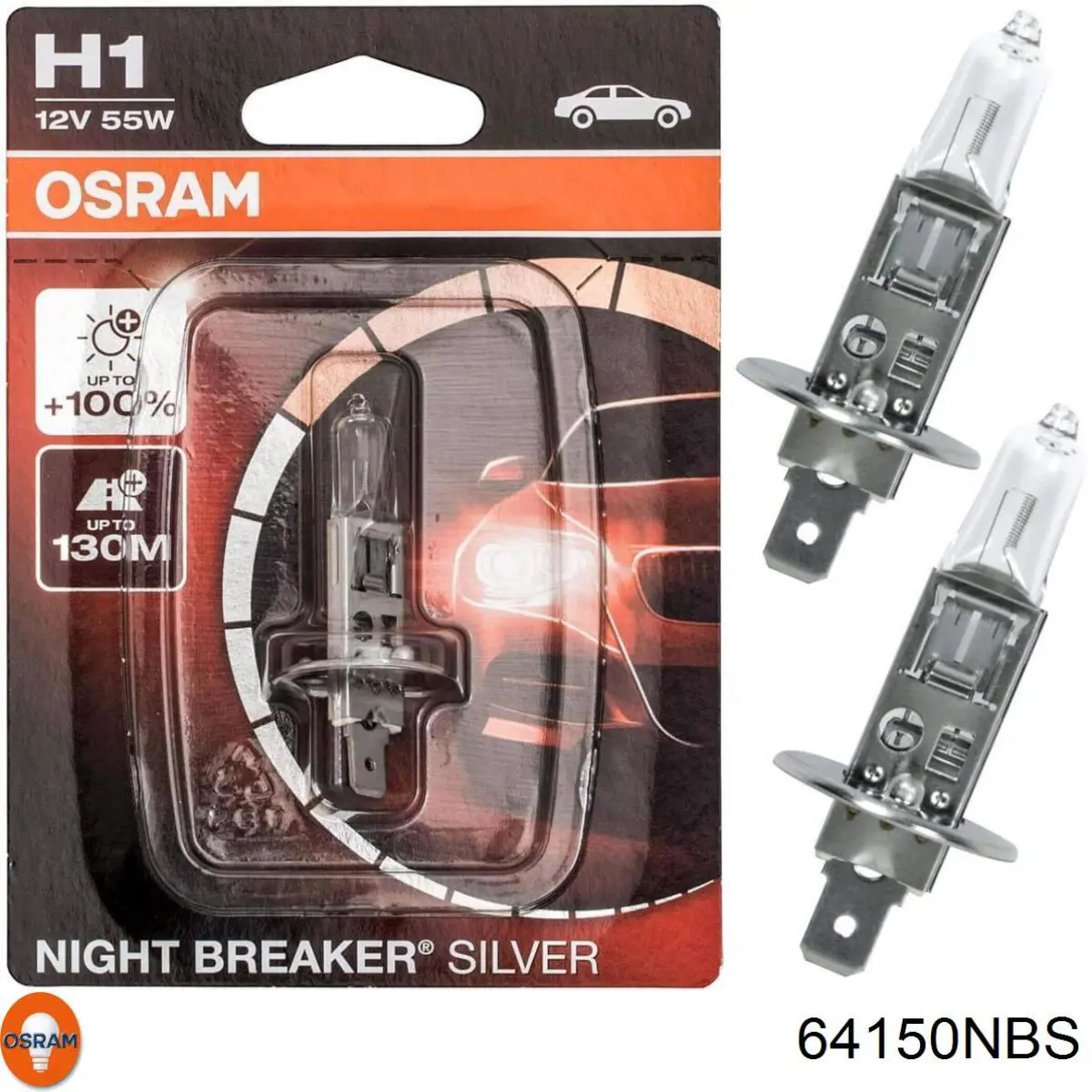 Лампочка галогенна Osram 64150NBS ціна, від 3.74 USD