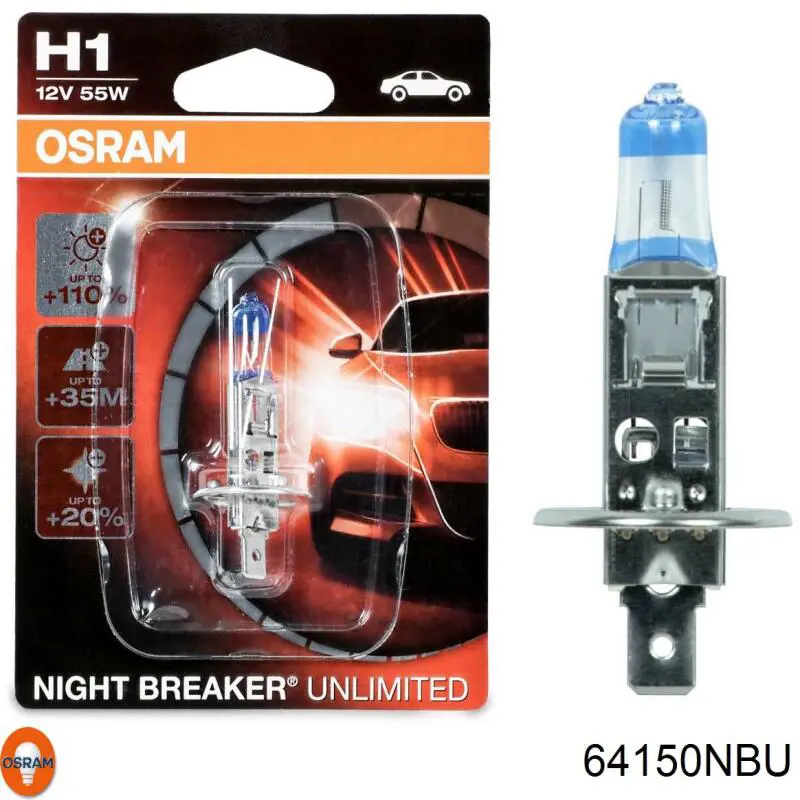 Лампочка галогенна 64150NBU Osram