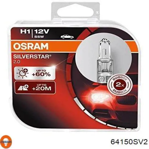 Лампочка галогенна Osram 64150SV2 ціна, від 2.49 USD