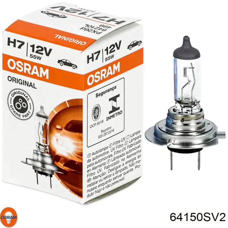 Купити 64150SV2 Osram Лампочка галогенна