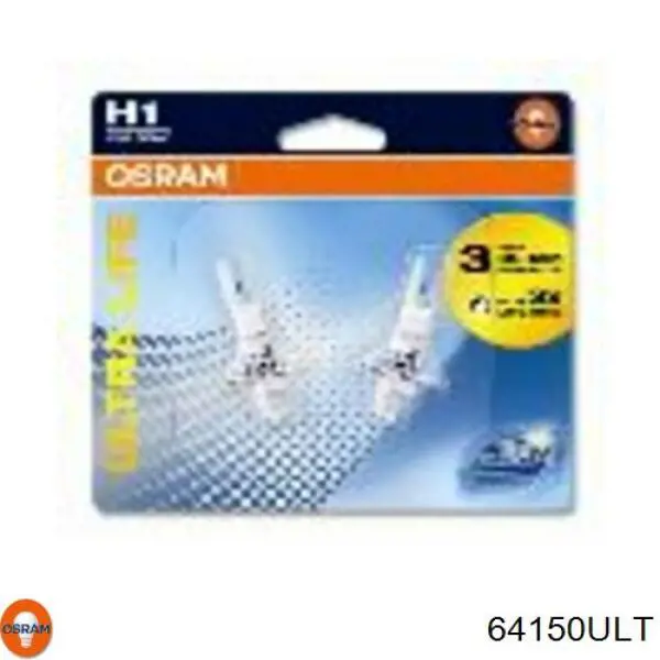 64150ULT Osram Лампочка галогенна