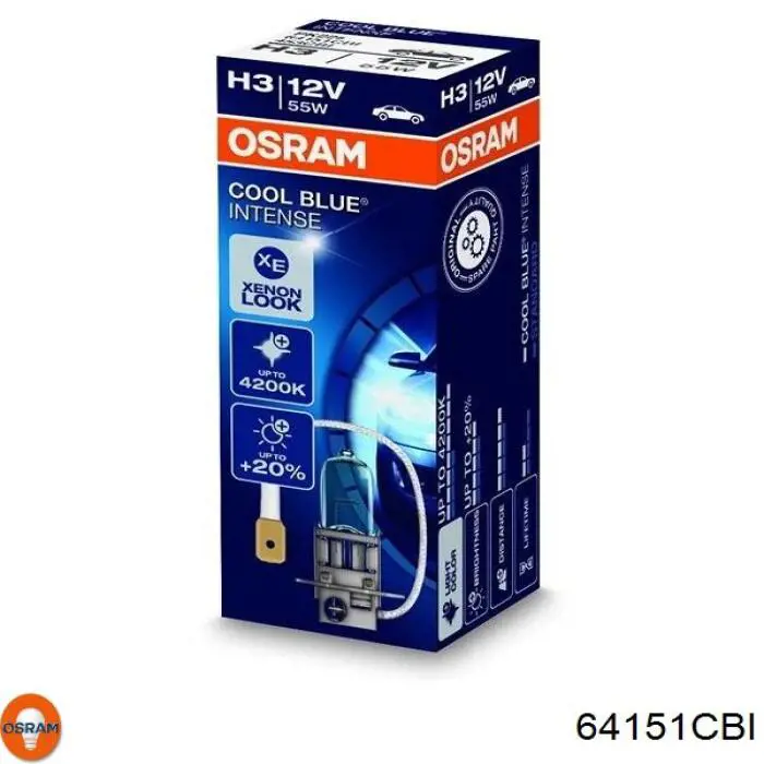 Купити 64151CBI Osram Лампочка галогенна