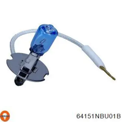 Лампочка галогенна Osram 64151NBU01B ціна, від 1.96 USD