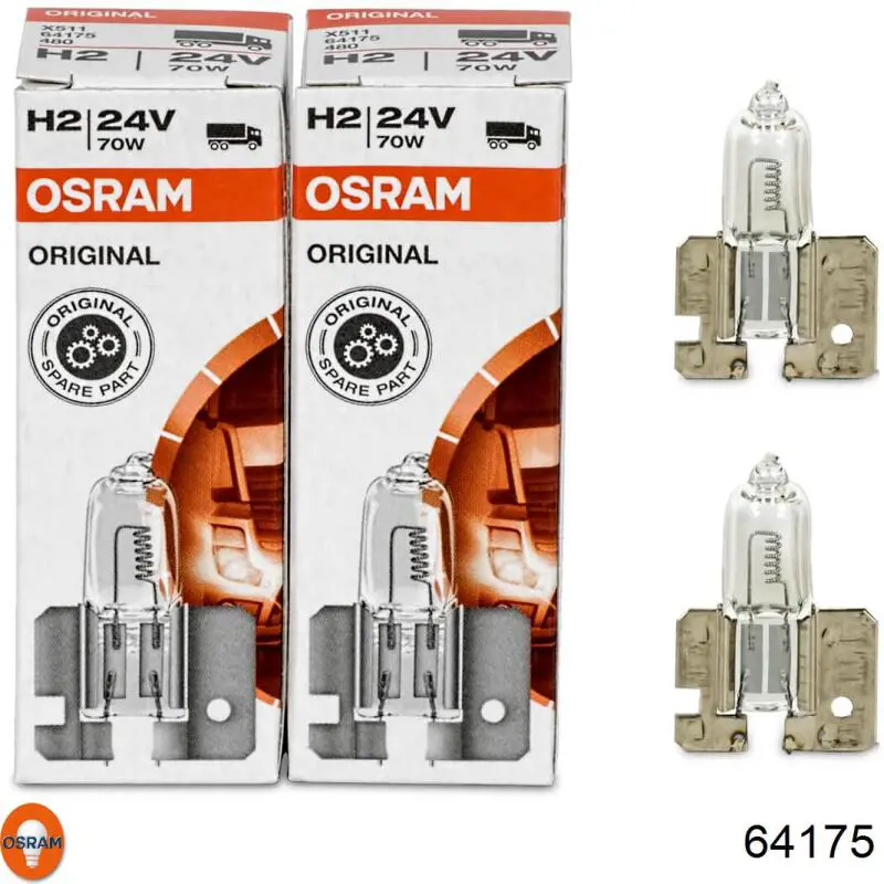 Лампочка галогенна 64175 Osram