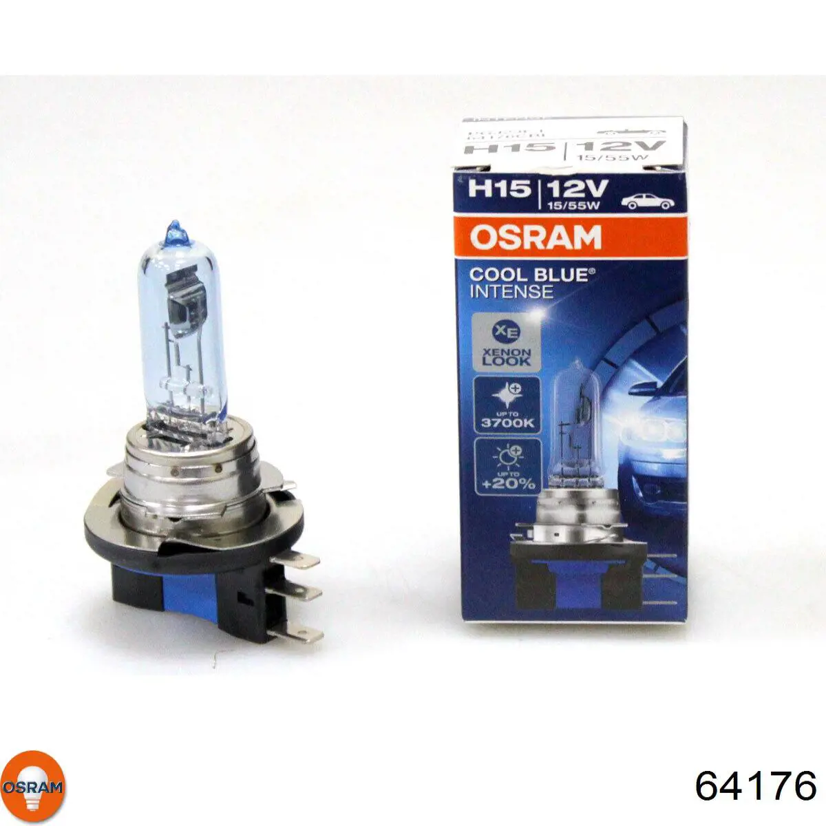 Лампочка галогенна Osram 64176 ціна, від 22.56 USD