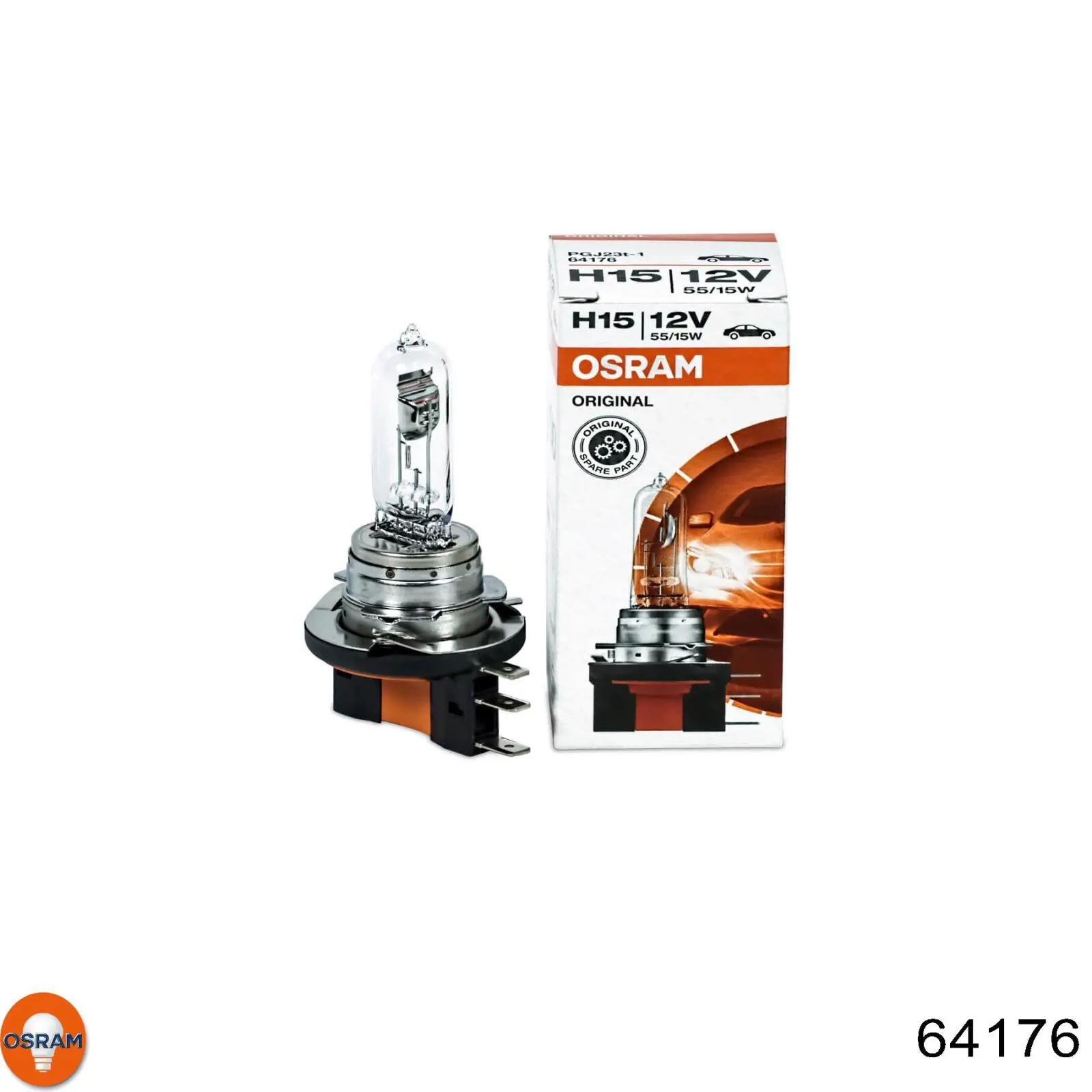 Лампочка галогенна 64176 Osram