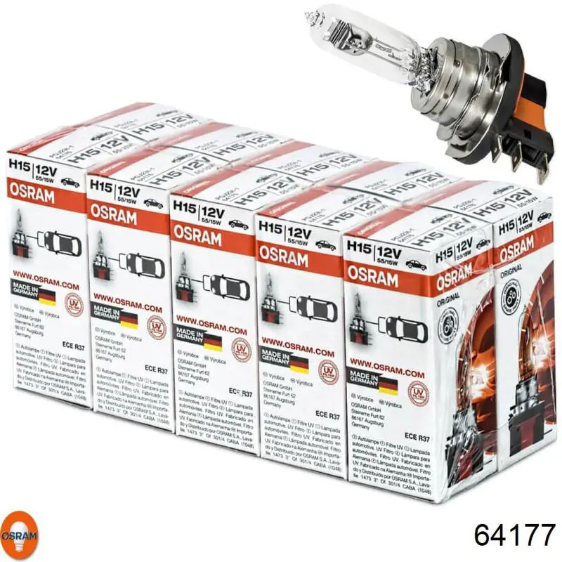 Купити 64177 Osram Лампочка галогенна