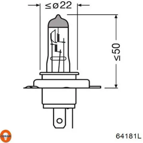 1864765009K Hyundai/Kia Лампа автомобільна