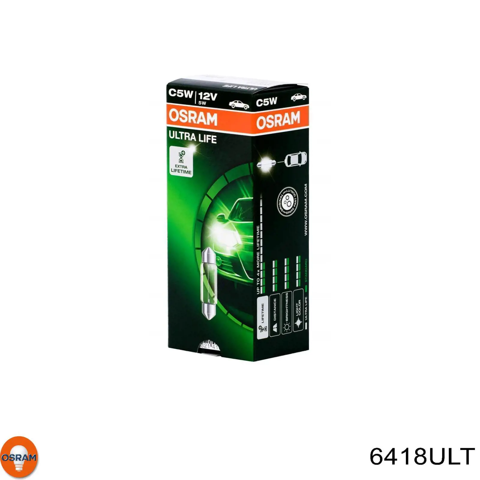 6418ULT Osram Лампа автомобільна