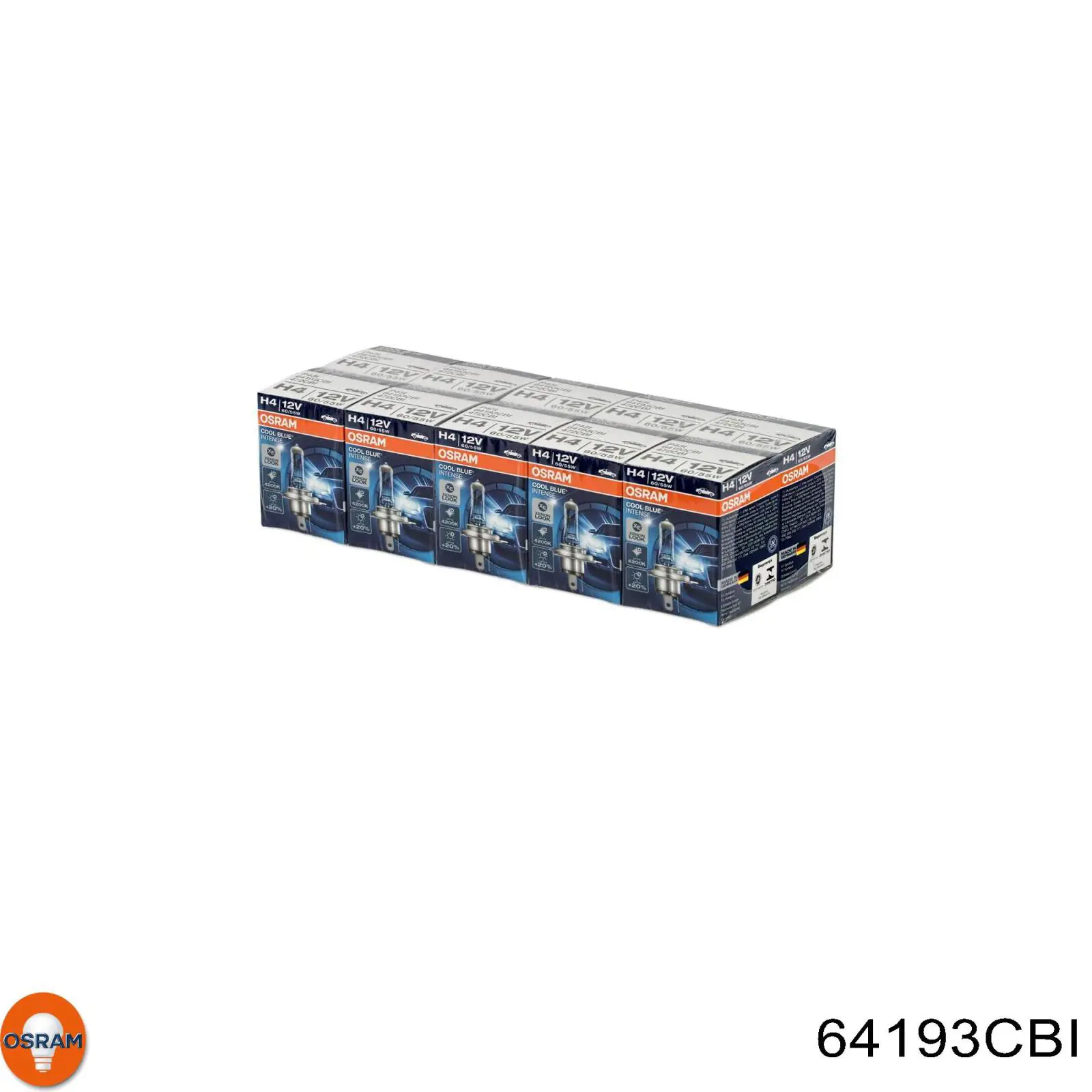 Лампочка галогенна 64193CBI Osram