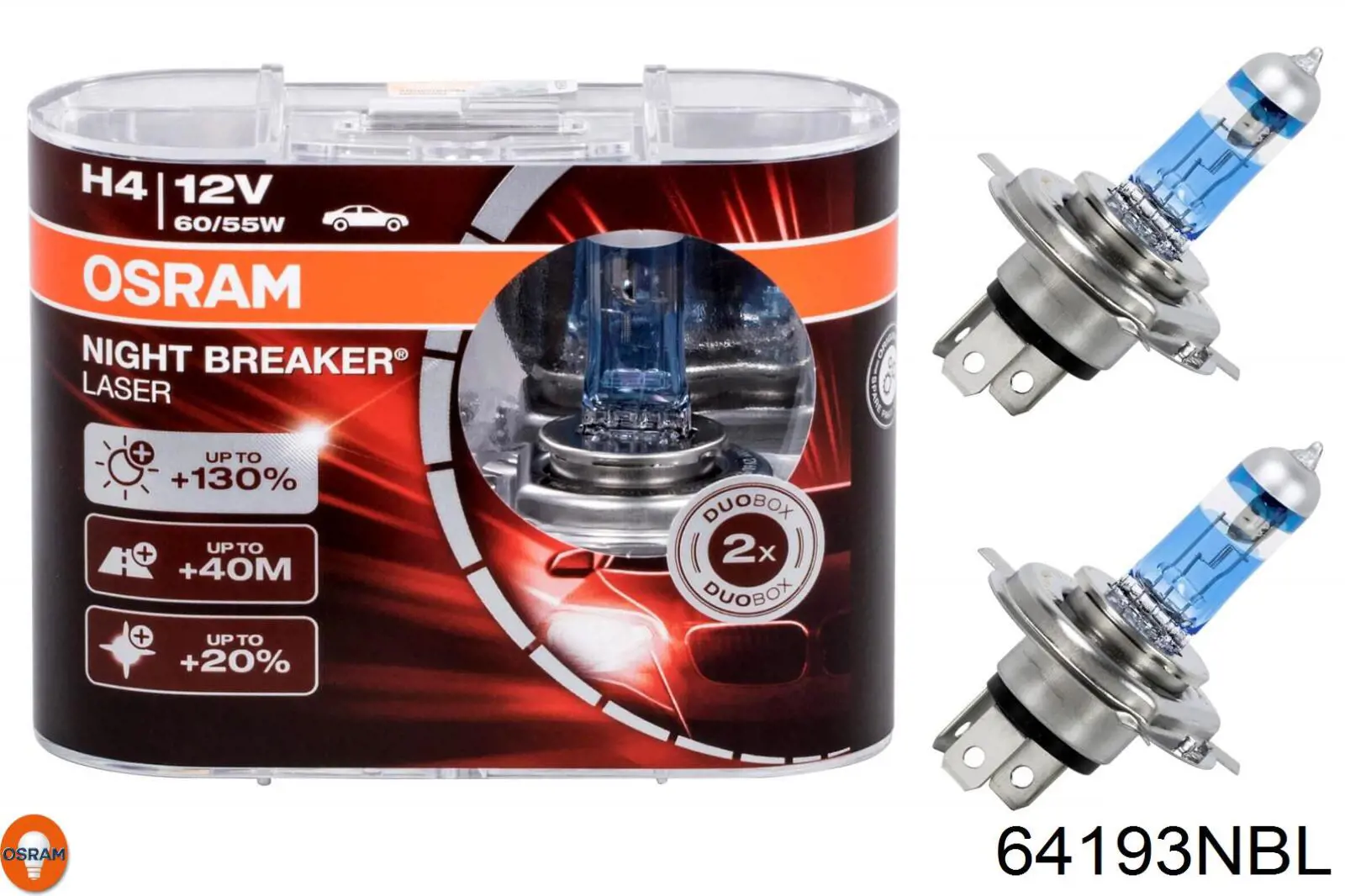 Лампочка галогенна Osram 64193NBL ціна, від 2.89 USD