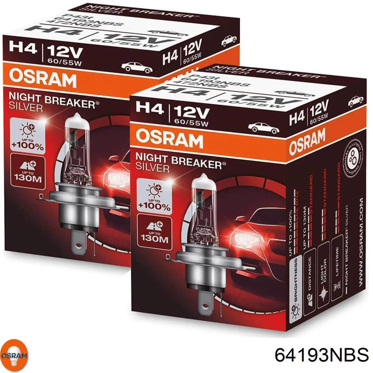 Купити 64193NBS Osram Лампочка галогенна
