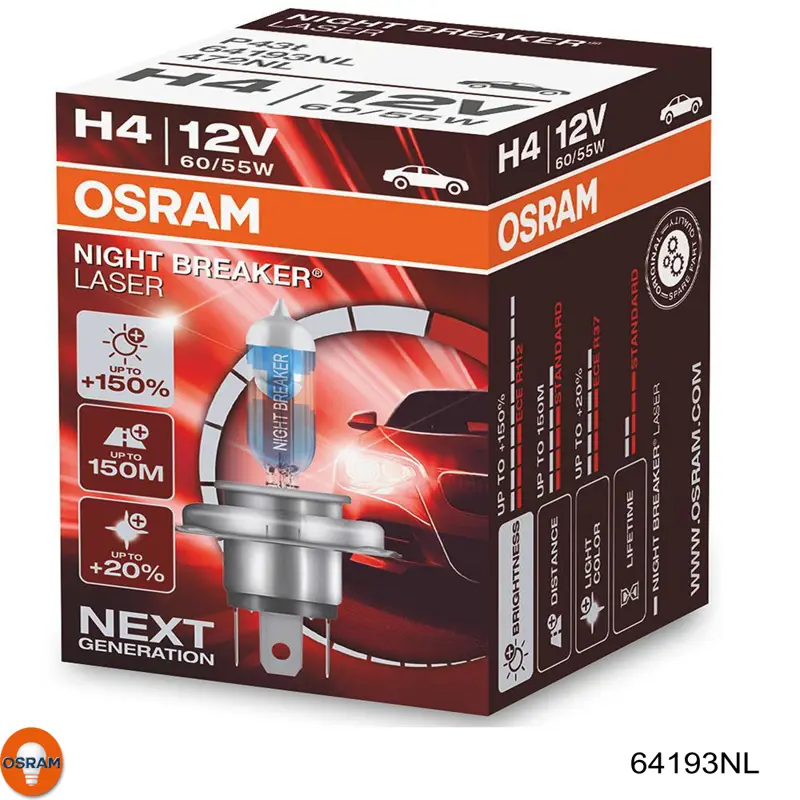 Лампочка галогенна 64193NL Osram