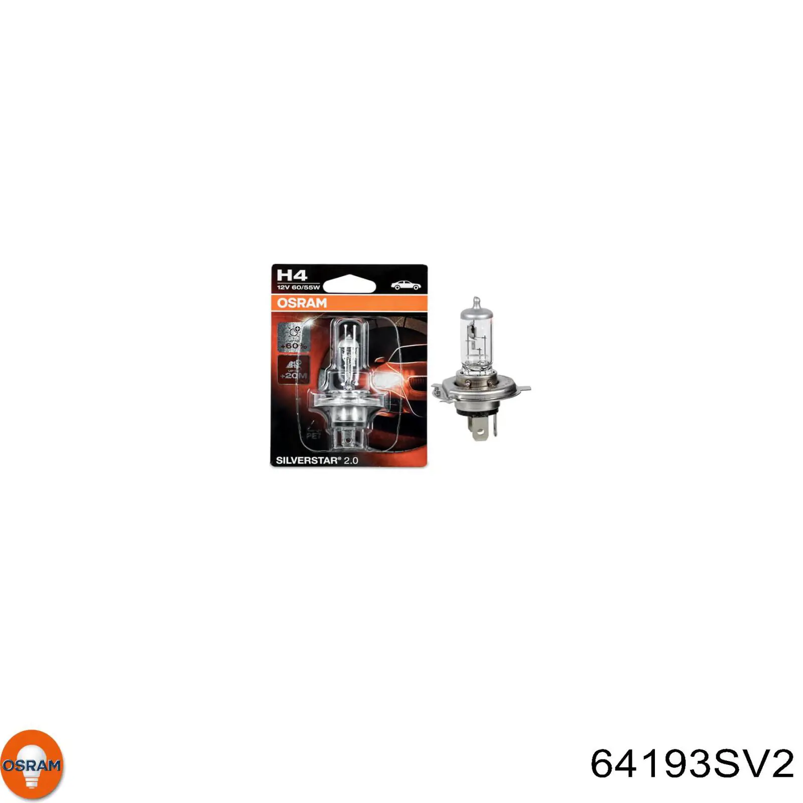 Купити 64193SV2 Osram Лампочка галогенна