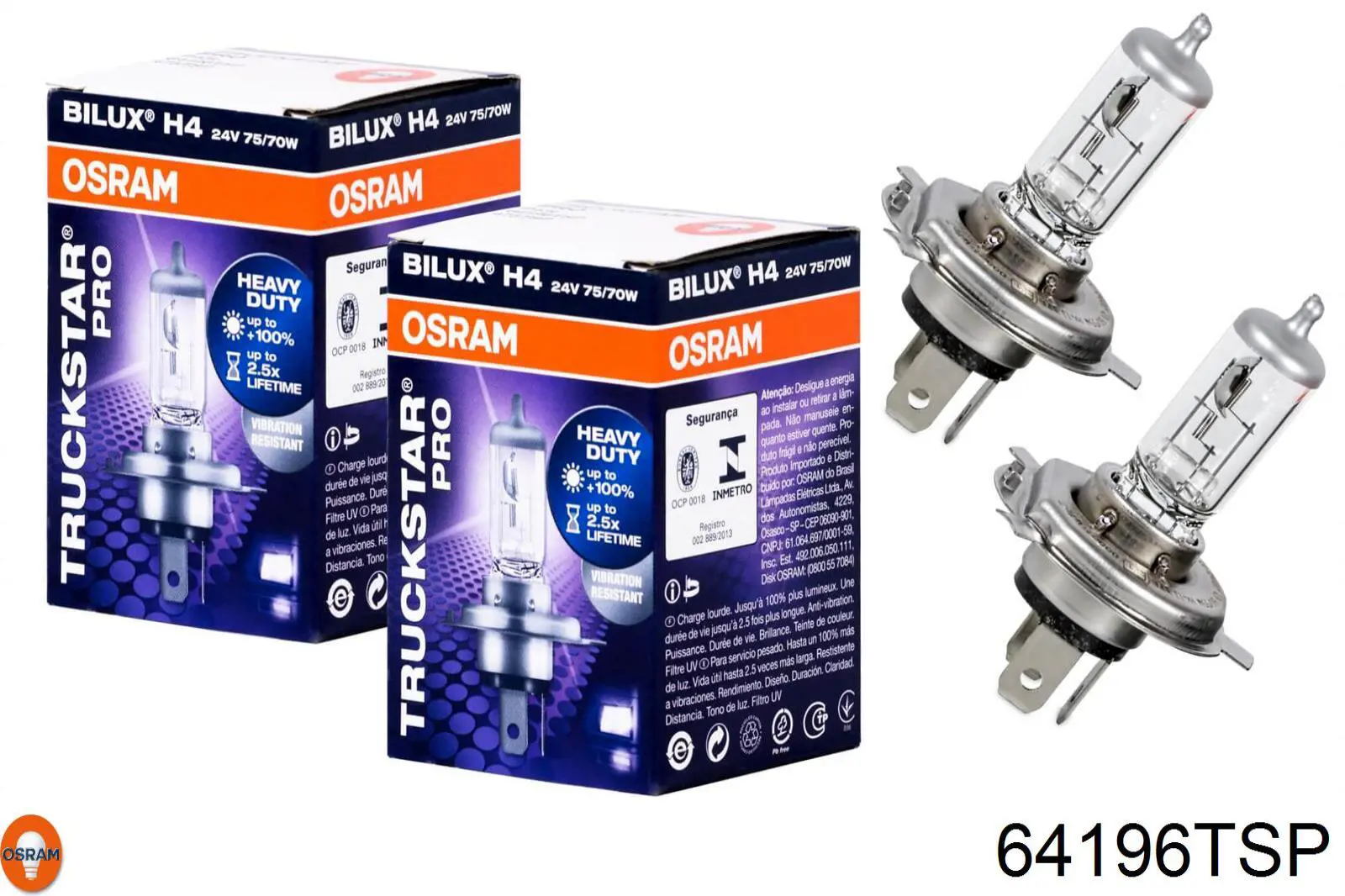 Купити 64196TSP Osram Лампочка галогенна