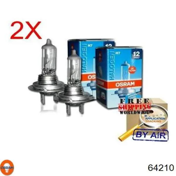 Лампочка галогенна Osram 64210 ціна, від 4.04 USD