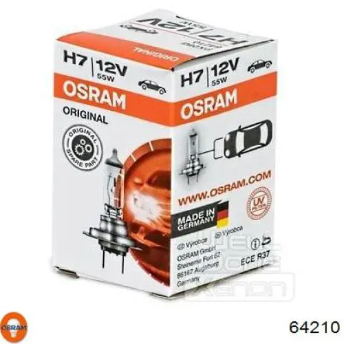 Лампочка галогенна 64210 Osram