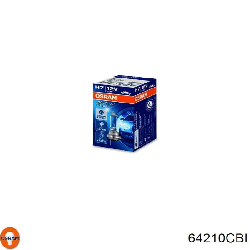 Лампочка галогенна 64210CBI Osram