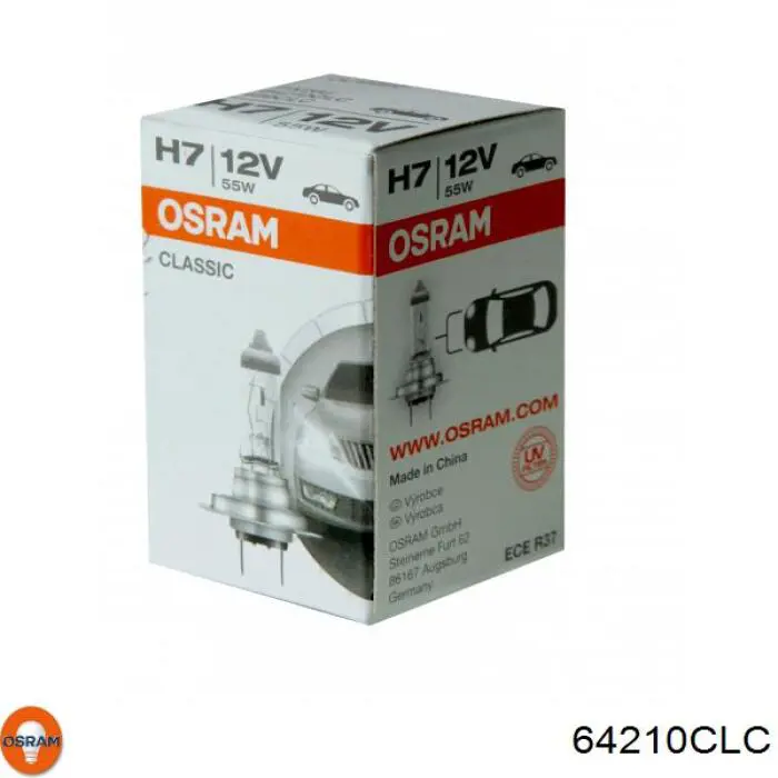 Лампочка галогенна Osram 64210CLC ціна, від 3.06 USD