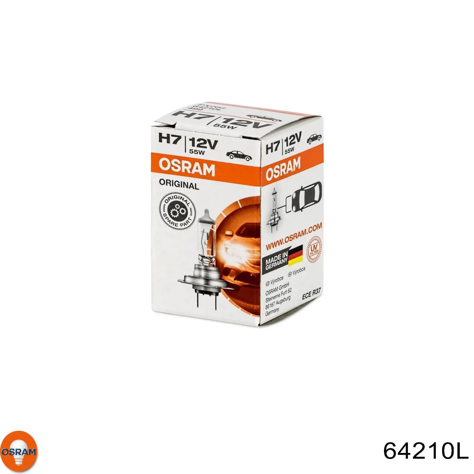 Купити 64210L Osram Лампочка галогенна