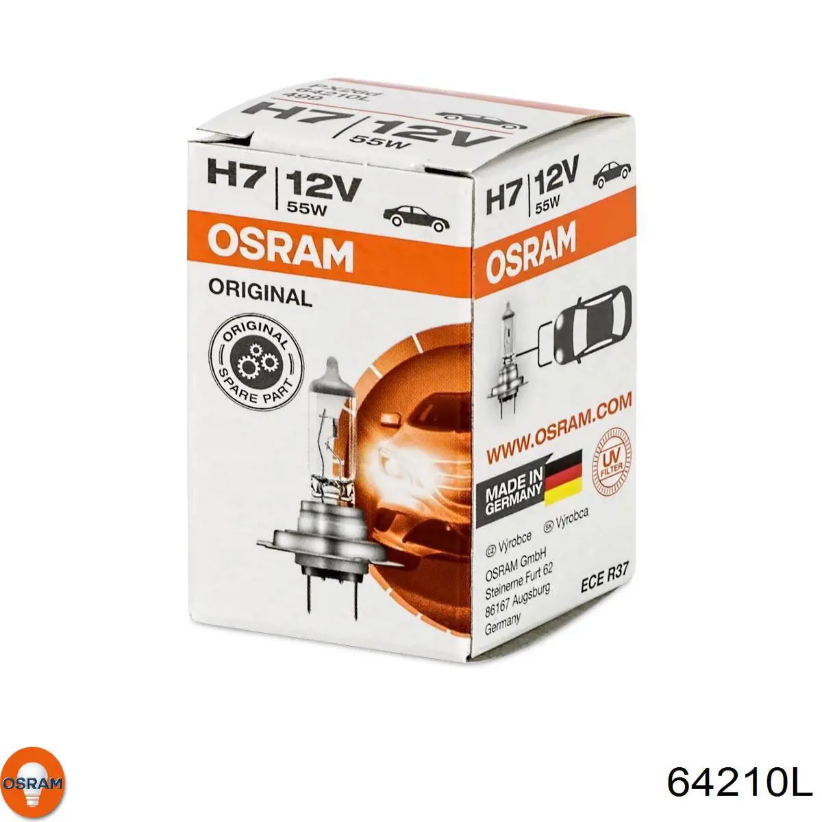 Лампочка галогенна Osram 64210L