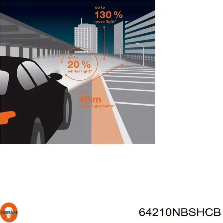 Лампочка галогенна 64210NBSHCB Osram