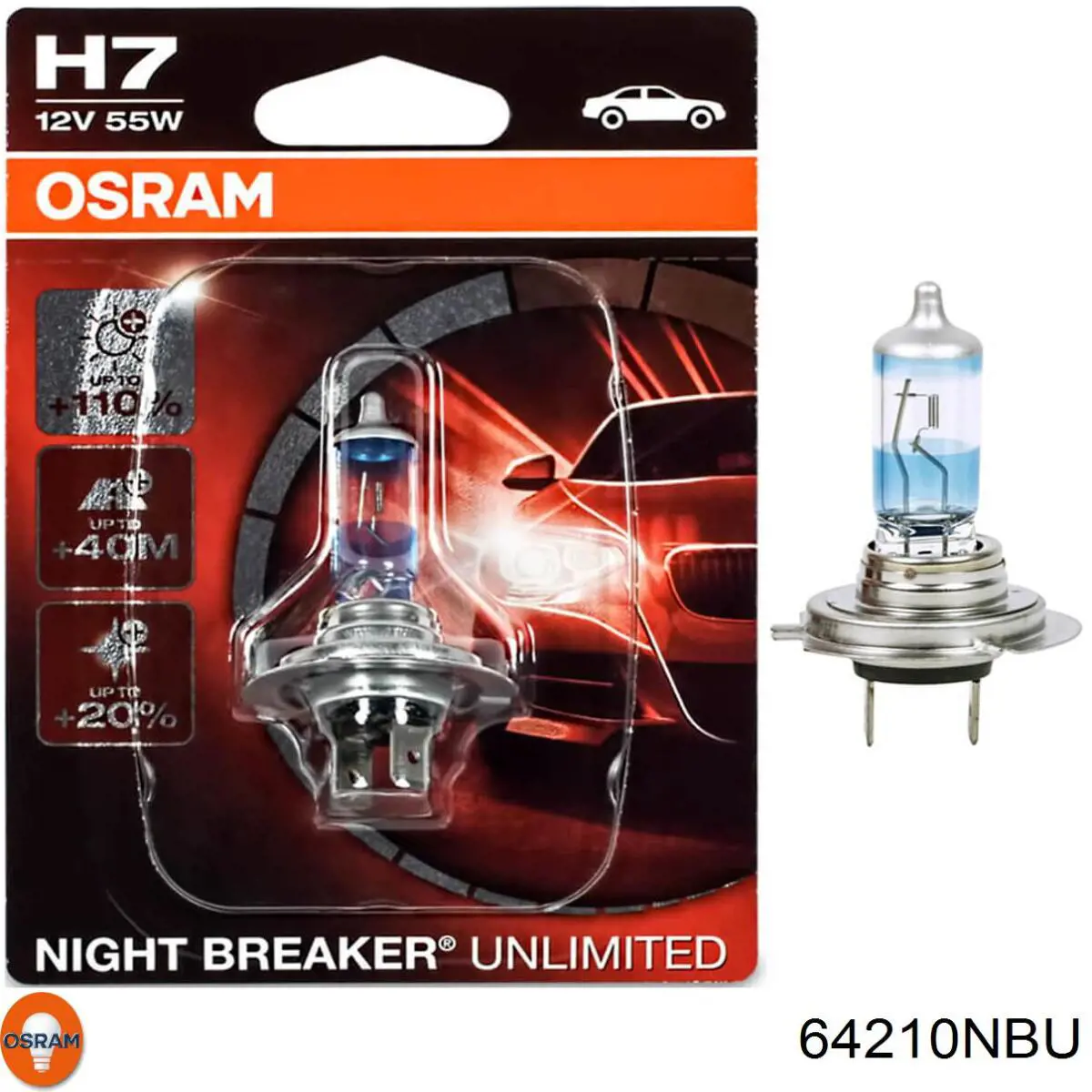 Лампочка галогенна Osram 64210NBU