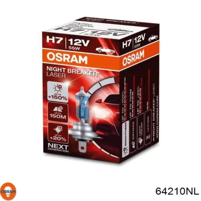 64210NL Osram Лампочка галогенна
