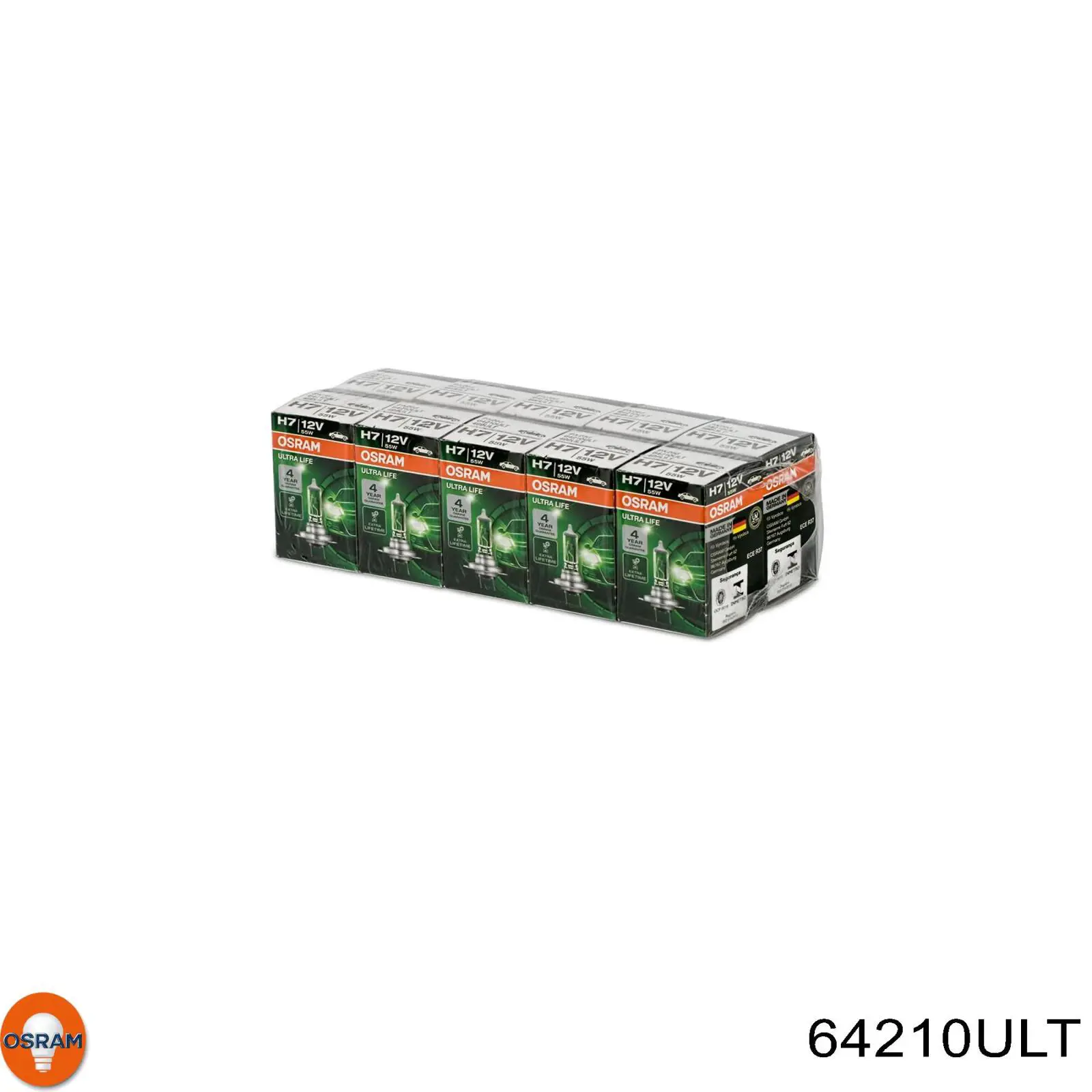 64210ULT Osram Лампочка галогенна