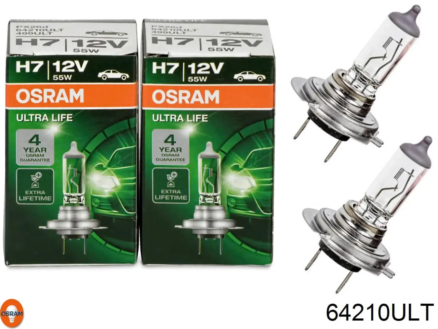 Лампочка галогенна 64210ULT Osram