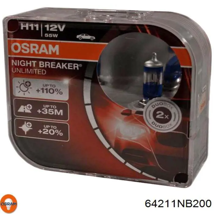Лампочка галогенна 64211NB200 Osram