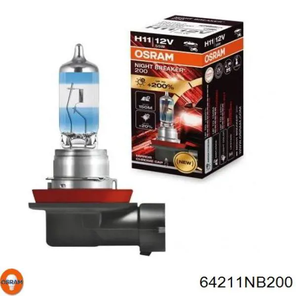 64211NB200 Osram Лампочка галогенна