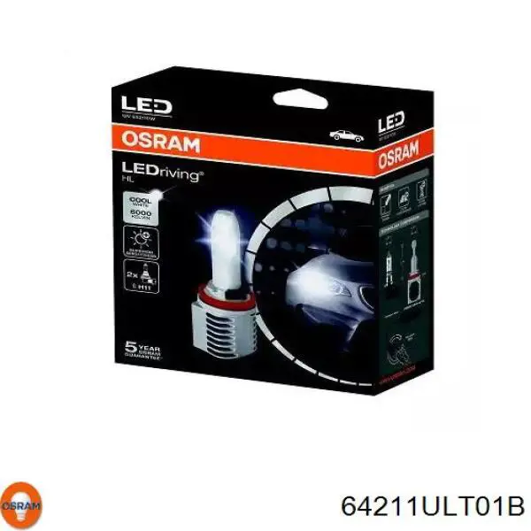 Лампи Osram 64211ULT01B ціна, від 7.48 USD