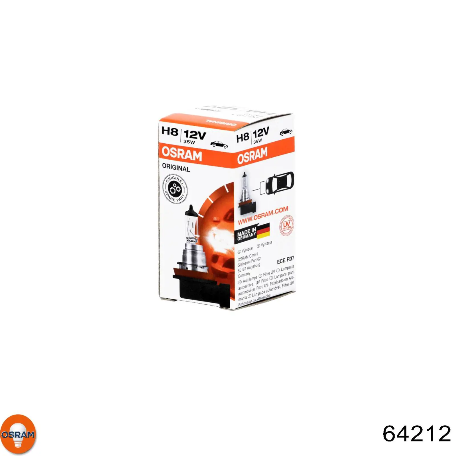 64212 Osram Лампочка галогенна