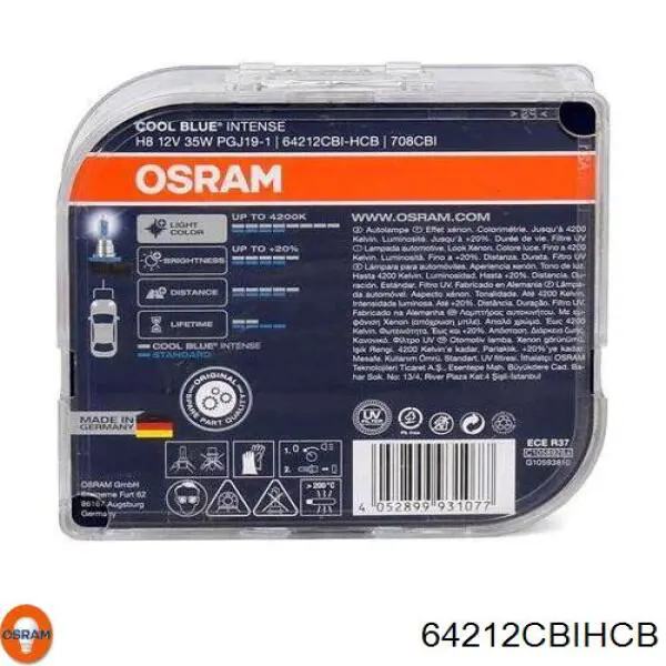 Лампочка галогенна 64212CBIHCB Osram