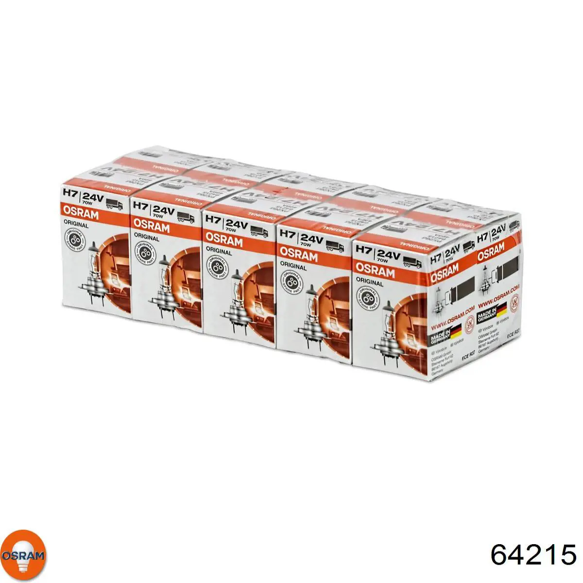 Купити 64215 Osram Лампочка галогенна